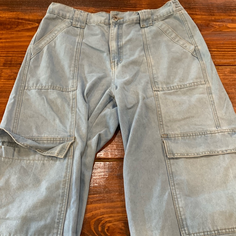Flying Angel Juniors Wide Leg Jogger Jeans